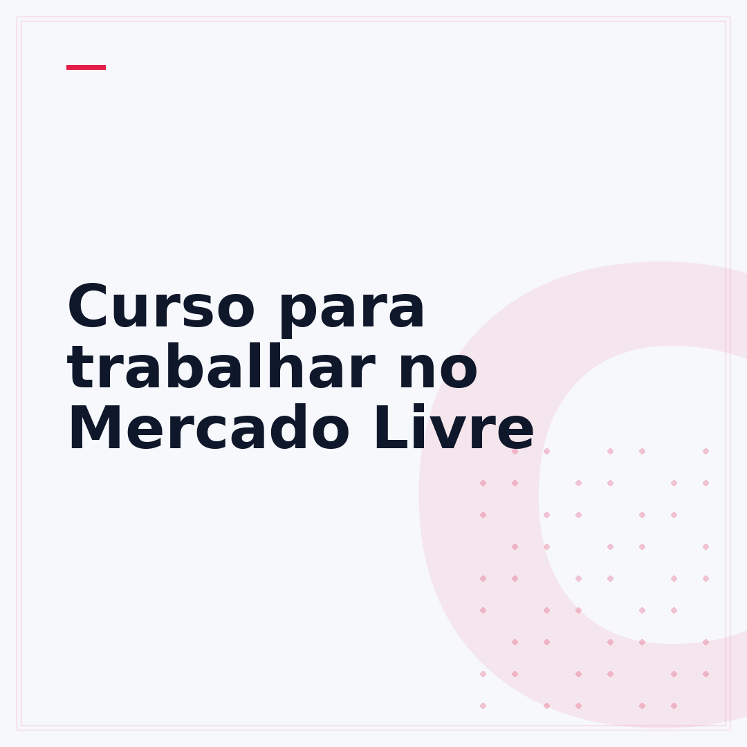 Curso para trabalhar no Mercado Livre