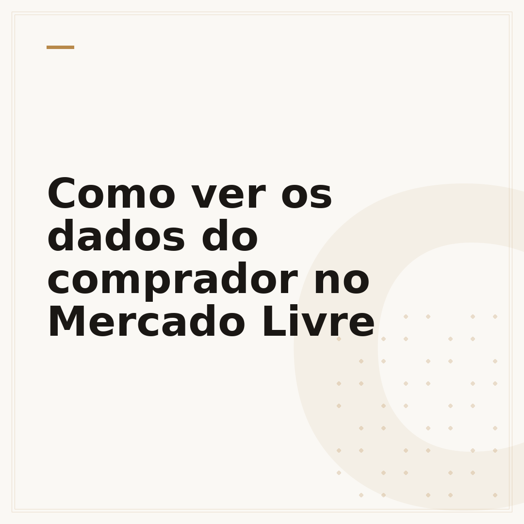 Como ver os dados do comprador no Mercado Livre
