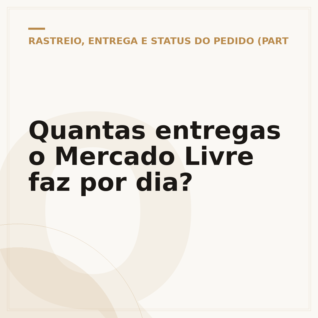 Quantas entregas o Mercado Livre faz por dia?