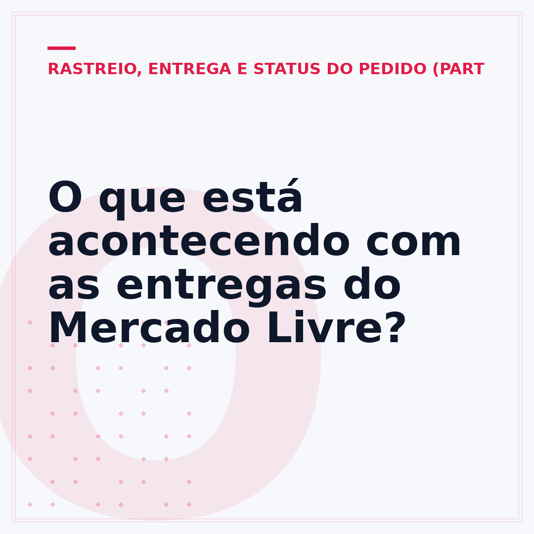 O que está acontecendo com as entregas do Mercado Livre?
