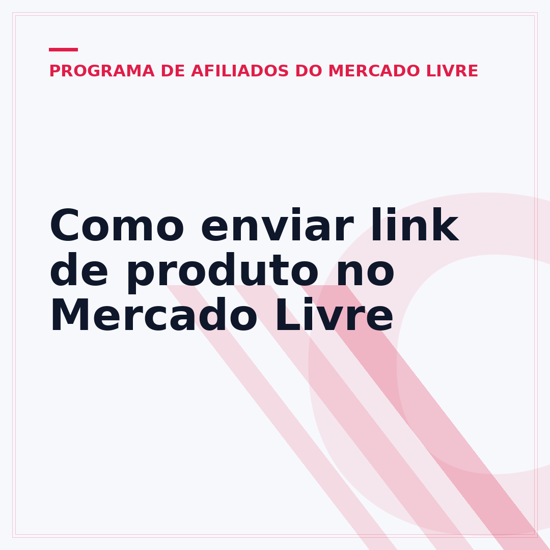 Como enviar link de produto no Mercado Livre
