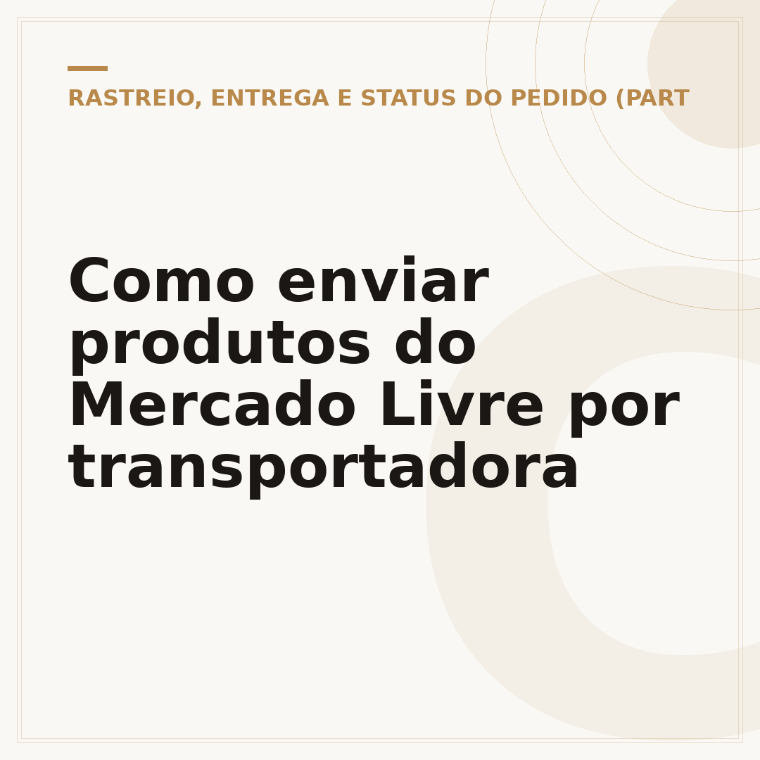 Como enviar produtos do Mercado Livre por transportadora