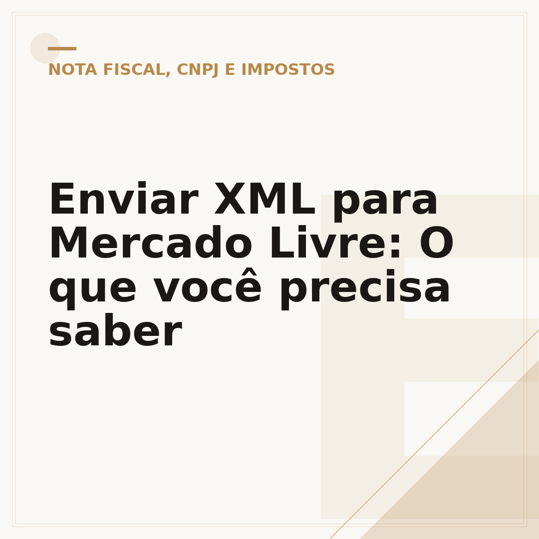 Enviar XML para Mercado Livre: O que você precisa saber