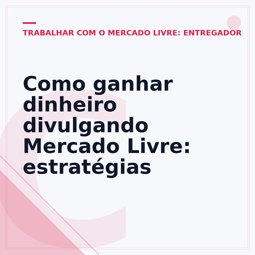 Como ganhar dinheiro divulgando Mercado Livre: estratégias