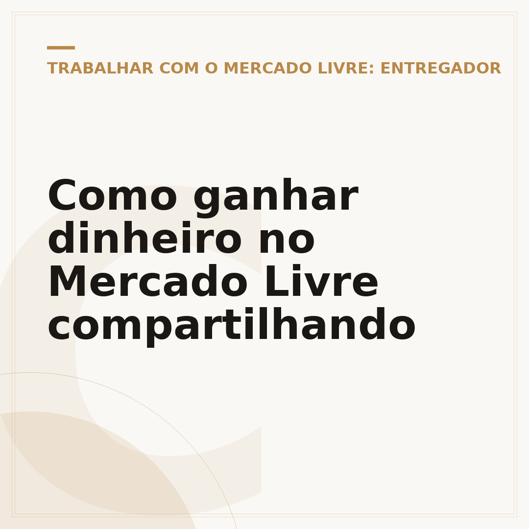 Como ganhar dinheiro no Mercado Livre compartilhando