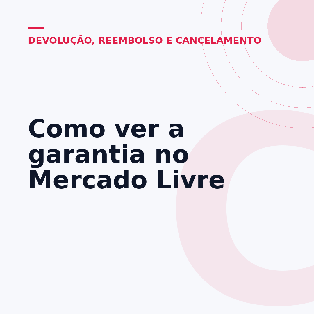Como ver a garantia no Mercado Livre