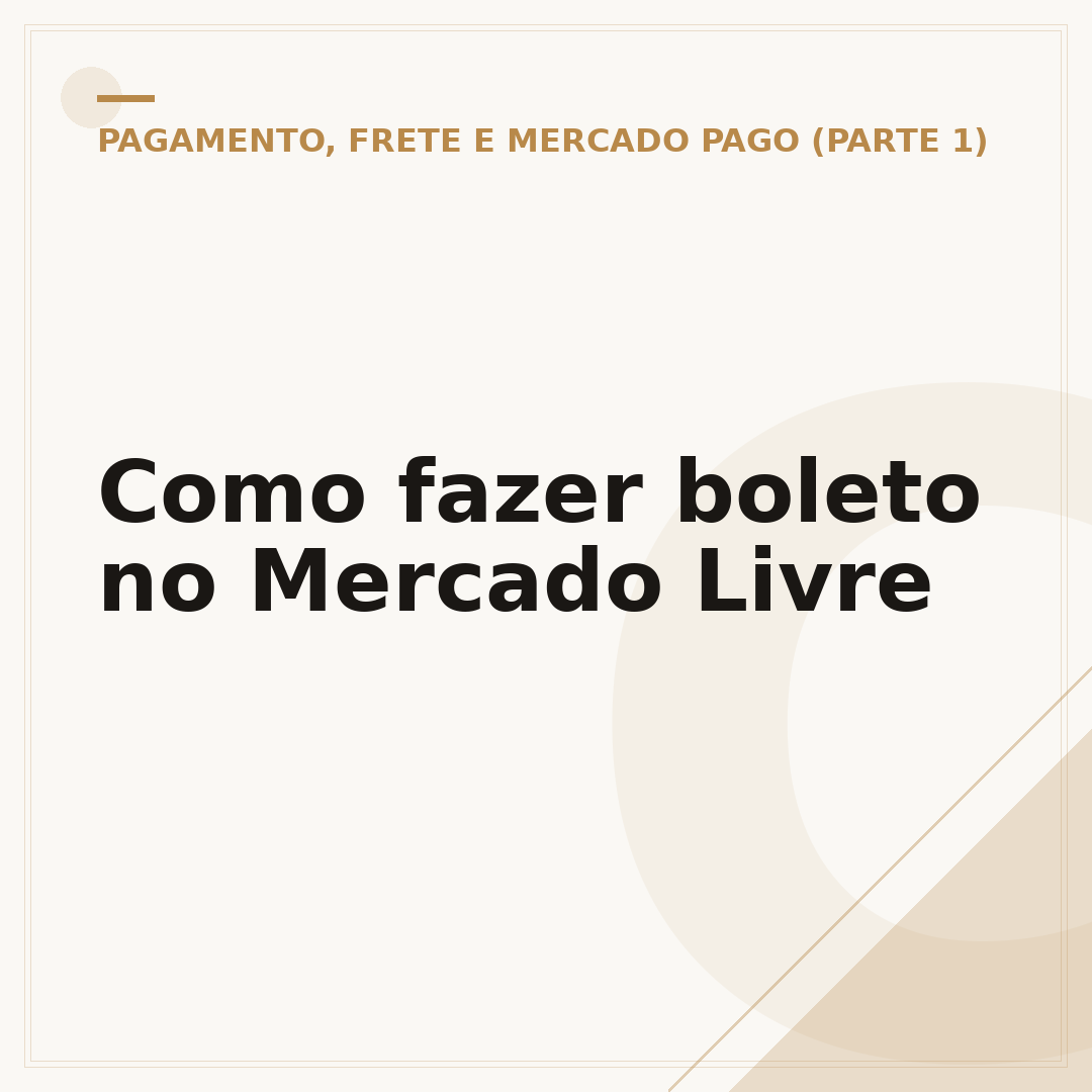 Como fazer boleto no Mercado Livre