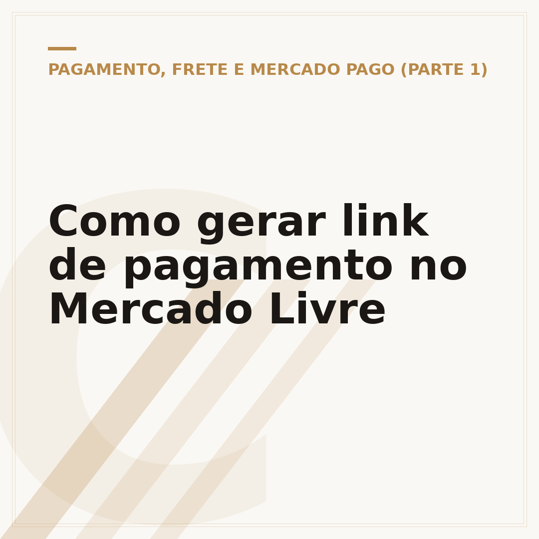 Como gerar link de pagamento no Mercado Livre