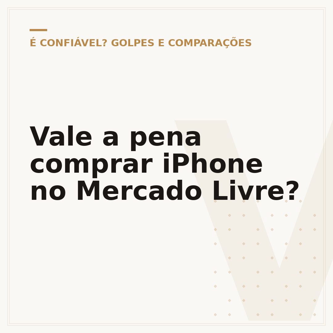 Vale a pena comprar iPhone no Mercado Livre?