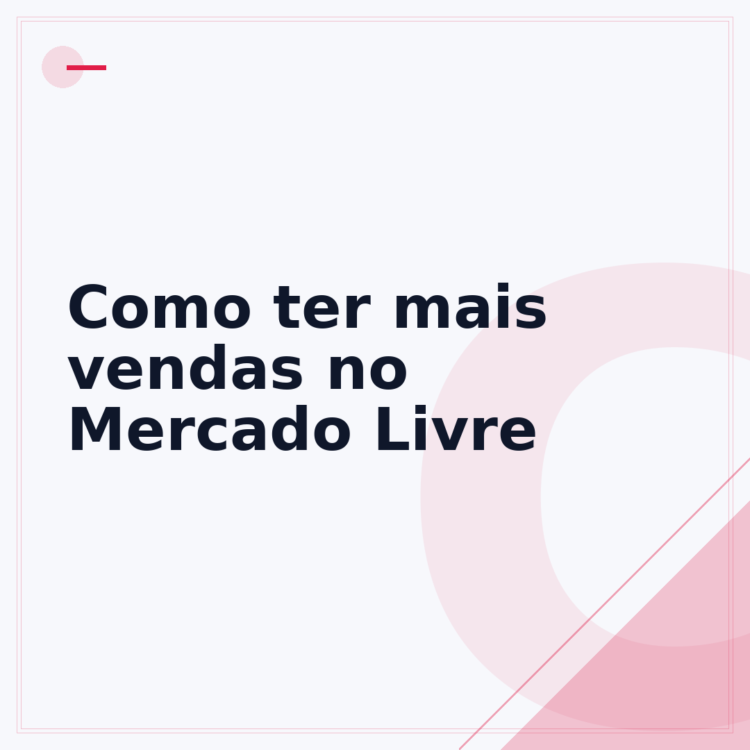 Como ter mais vendas no Mercado Livre