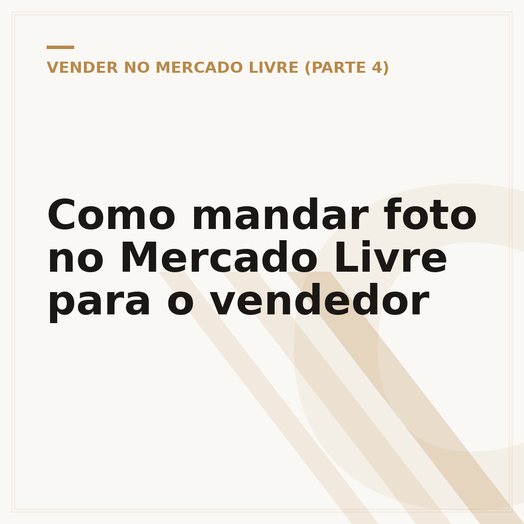 Como mandar foto no Mercado Livre para o vendedor