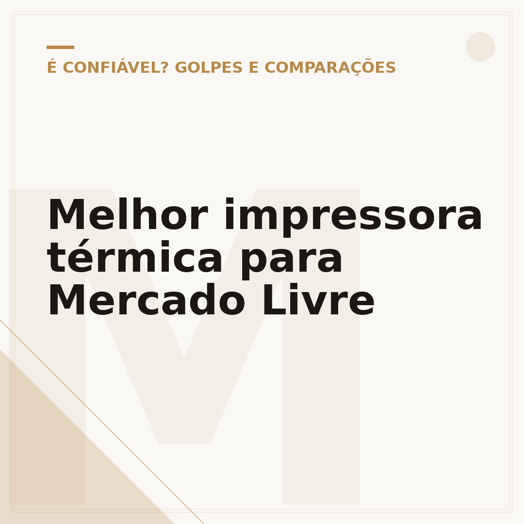 Melhor impressora térmica para Mercado Livre