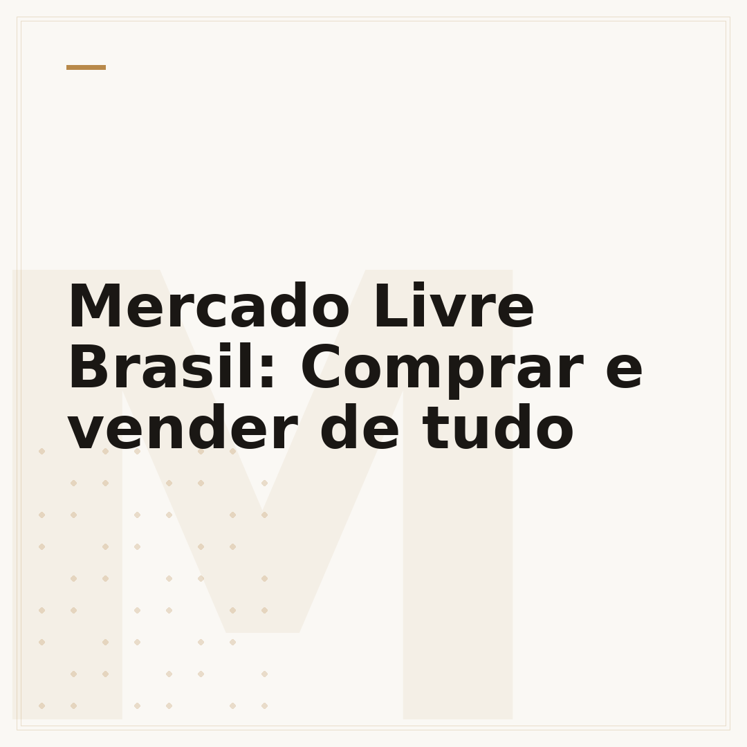 Mercado Livre Brasil: Comprar e vender de tudo