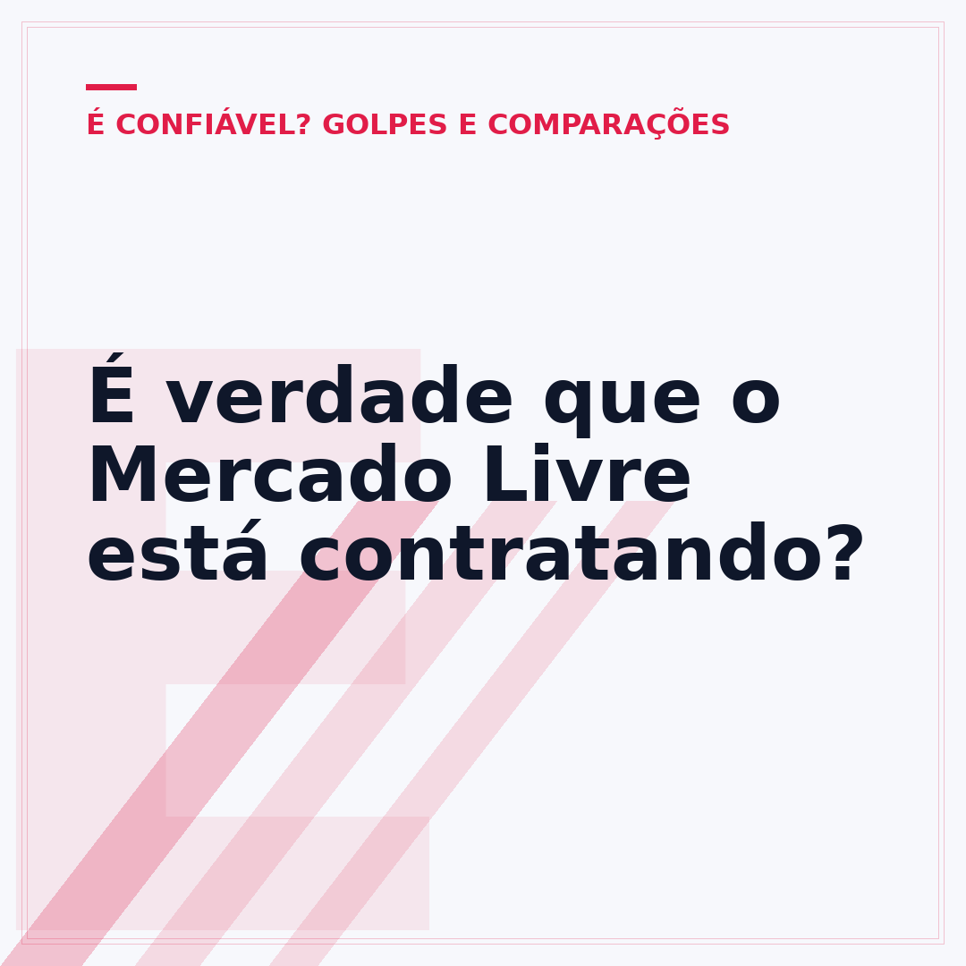 É verdade que o Mercado Livre está contratando?