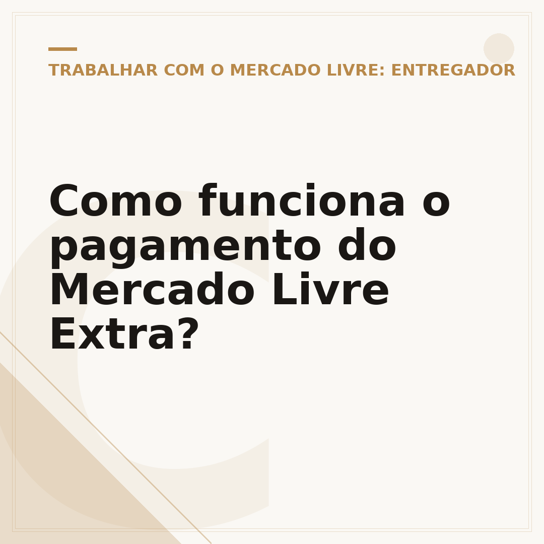 Como funciona o pagamento do Mercado Livre Extra?