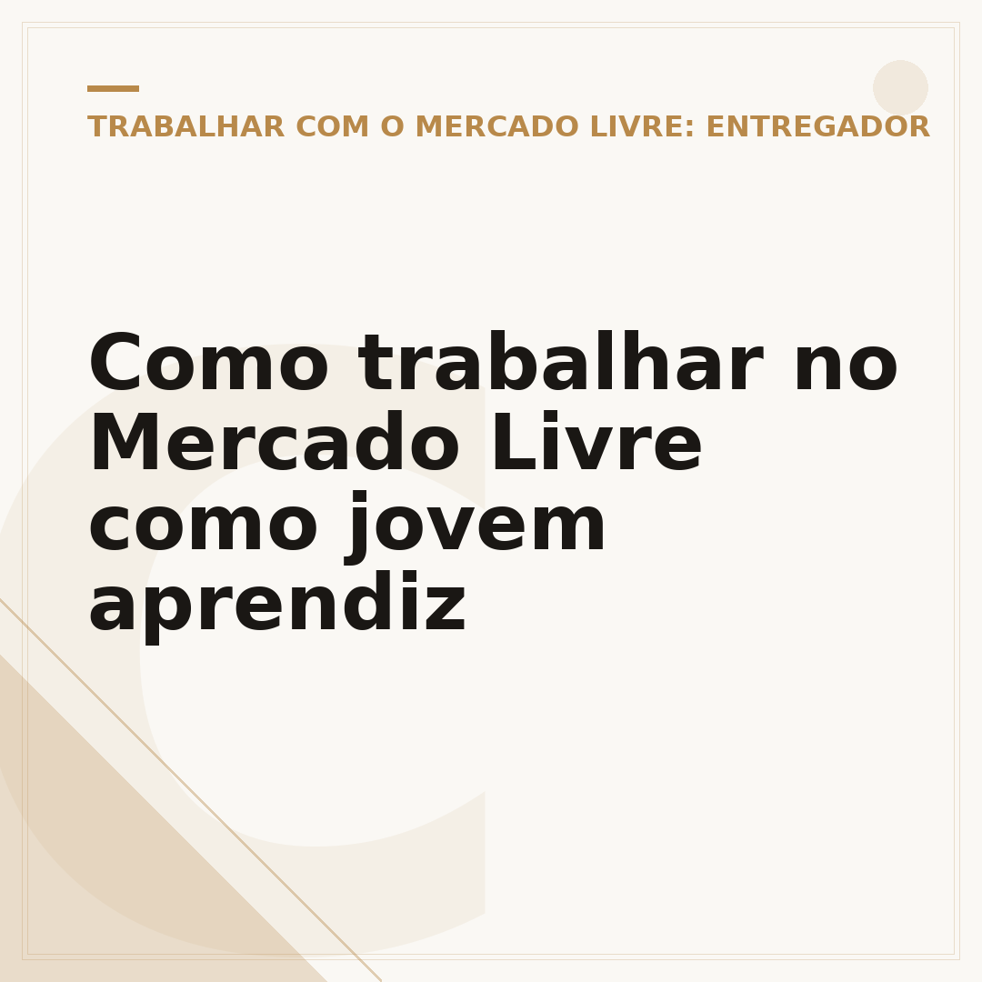 Como trabalhar no Mercado Livre como jovem aprendiz