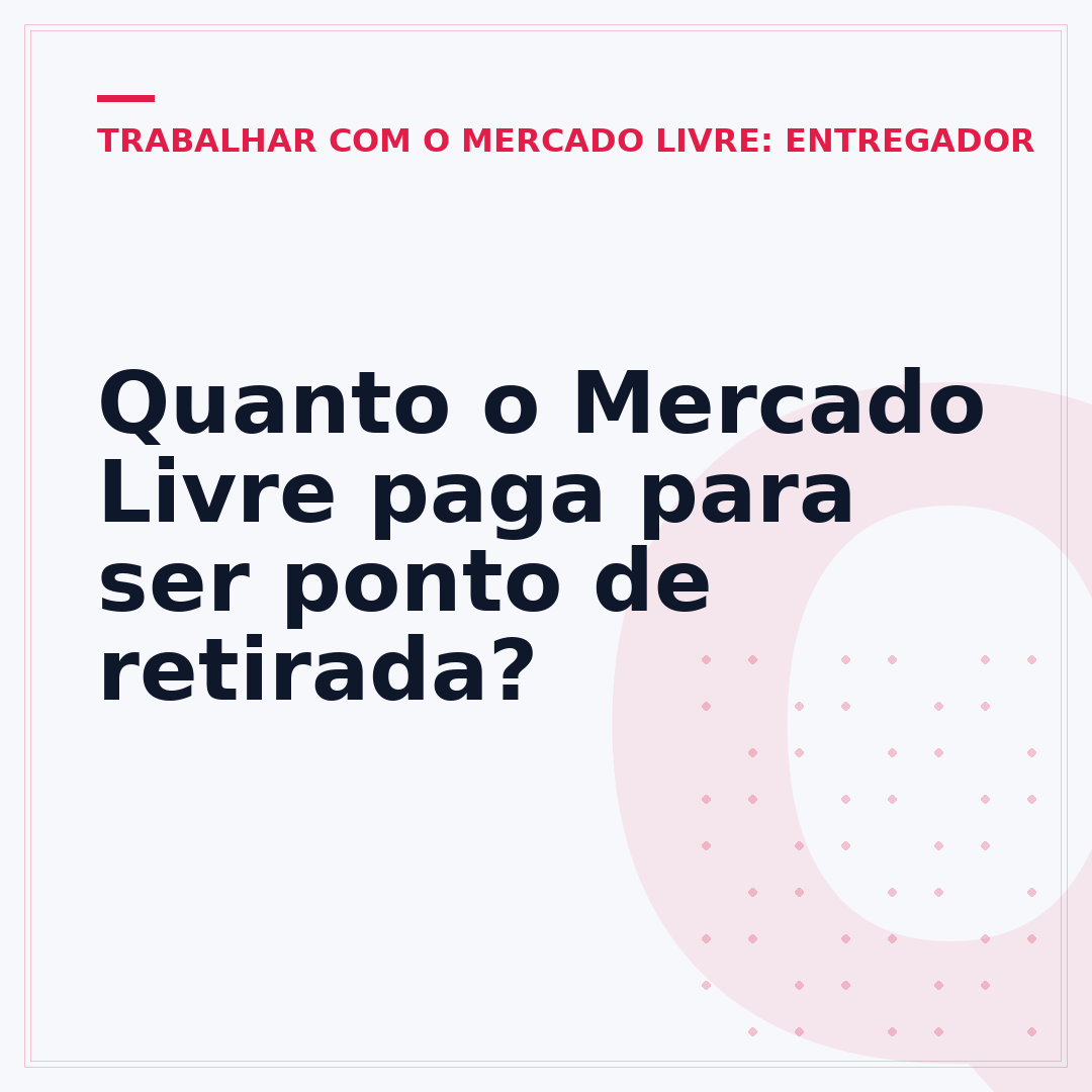 Quanto o Mercado Livre paga para ser ponto de retirada?