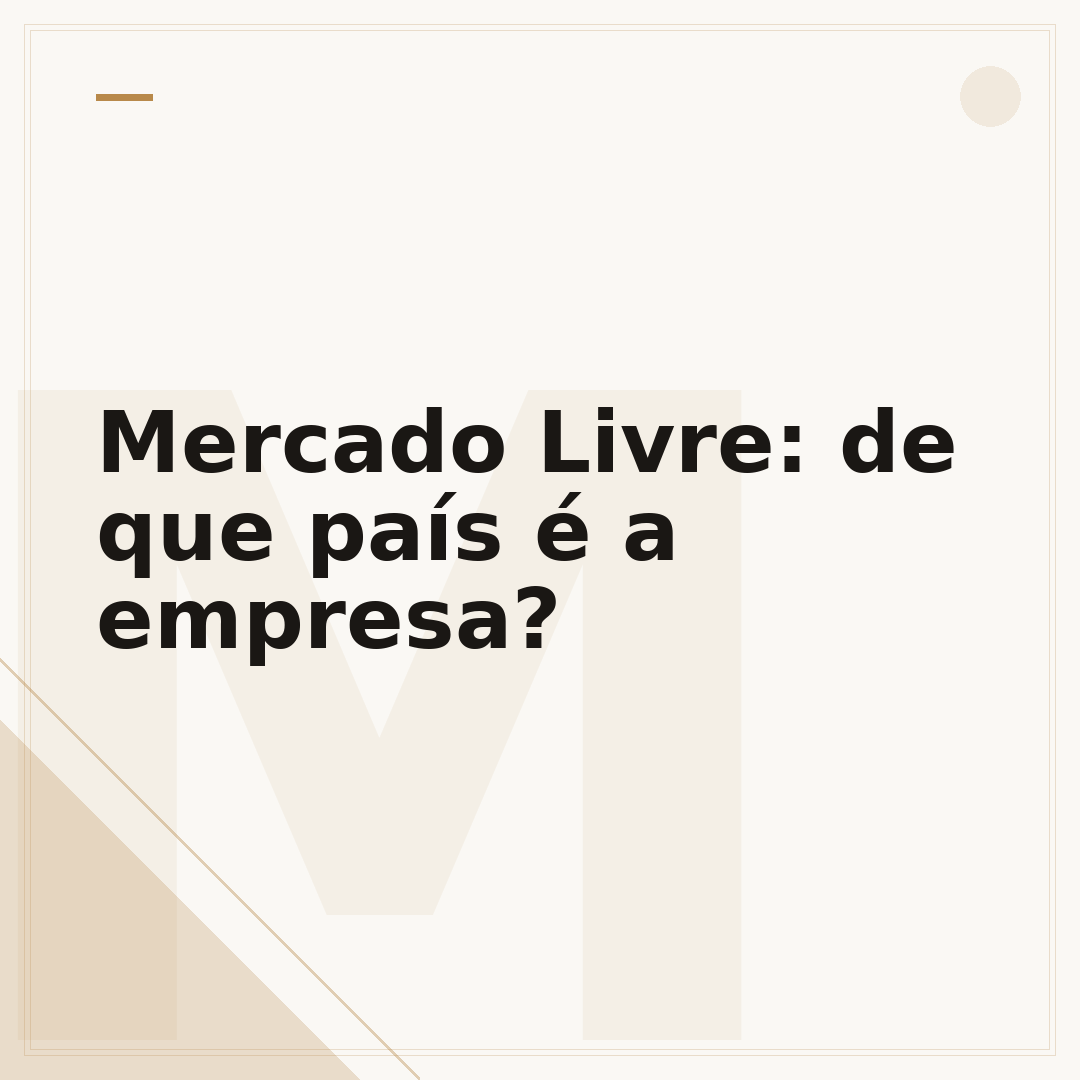 Mercado Livre: de que país é a empresa?