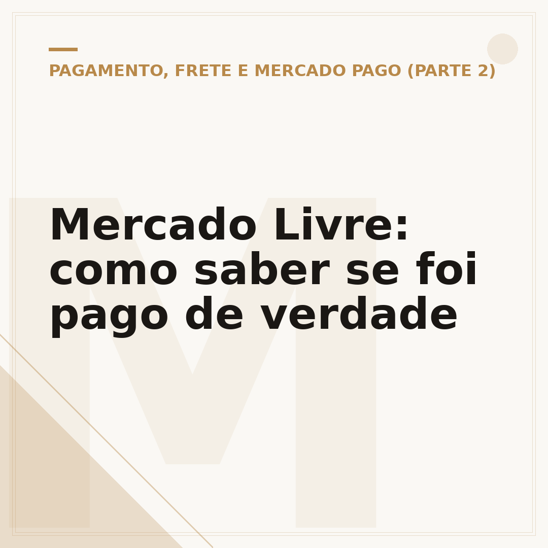Mercado Livre: como saber se foi pago de verdade