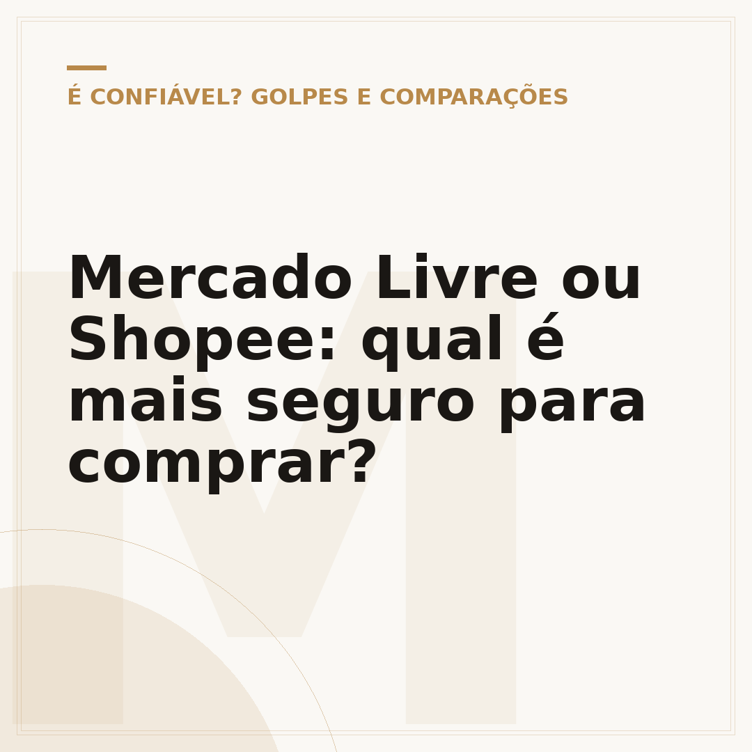 Mercado Livre ou Shopee: qual é mais seguro para comprar?