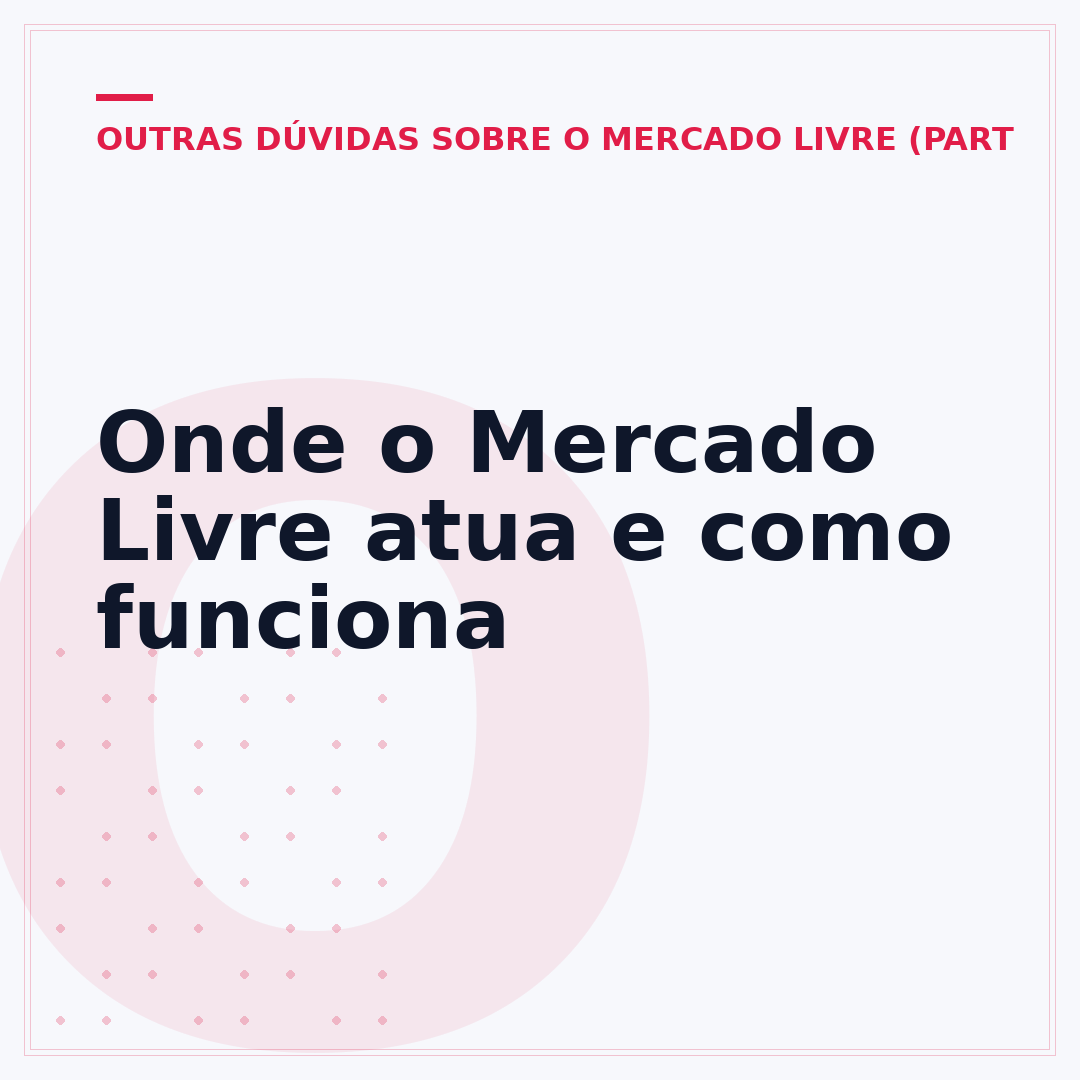 Onde o Mercado Livre atua e como funciona