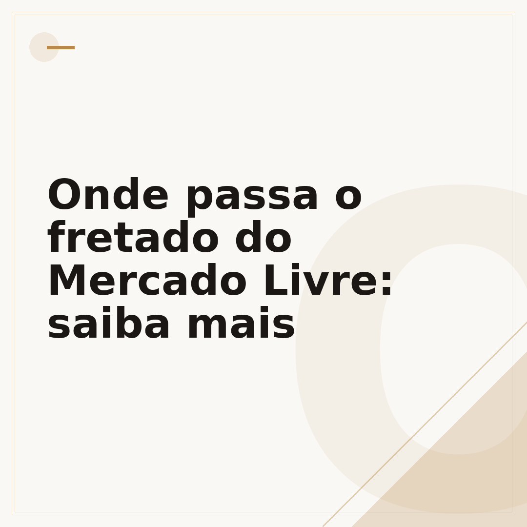 Onde passa o fretado do Mercado Livre: saiba mais