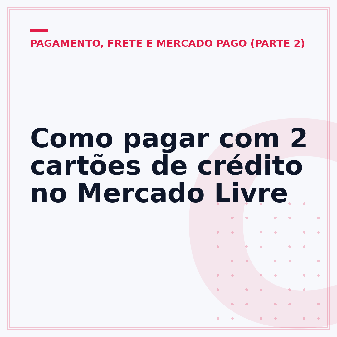 Como pagar com 2 cartões de crédito no Mercado Livre