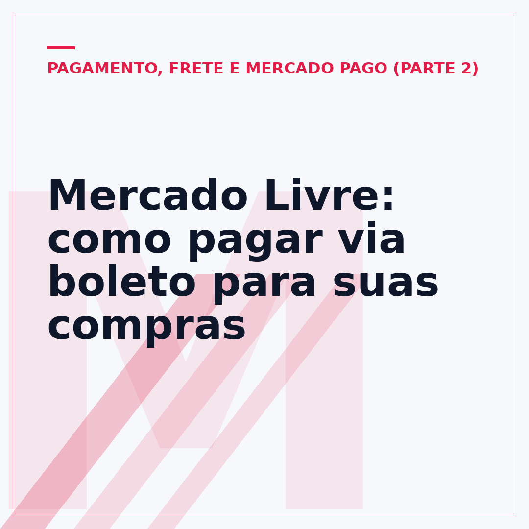 Mercado Livre: como pagar via boleto para suas compras