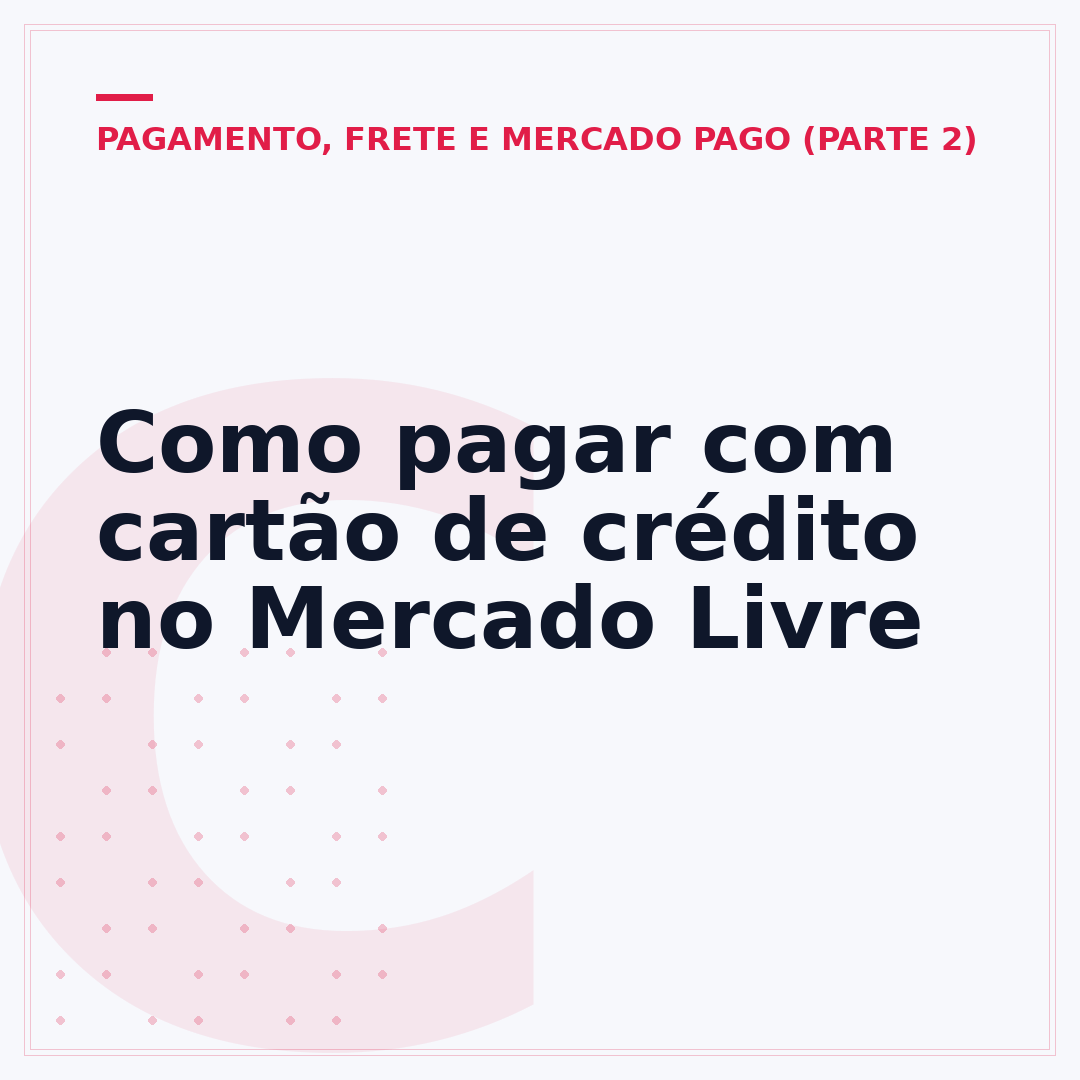 Como pagar com cartão de crédito no Mercado Livre