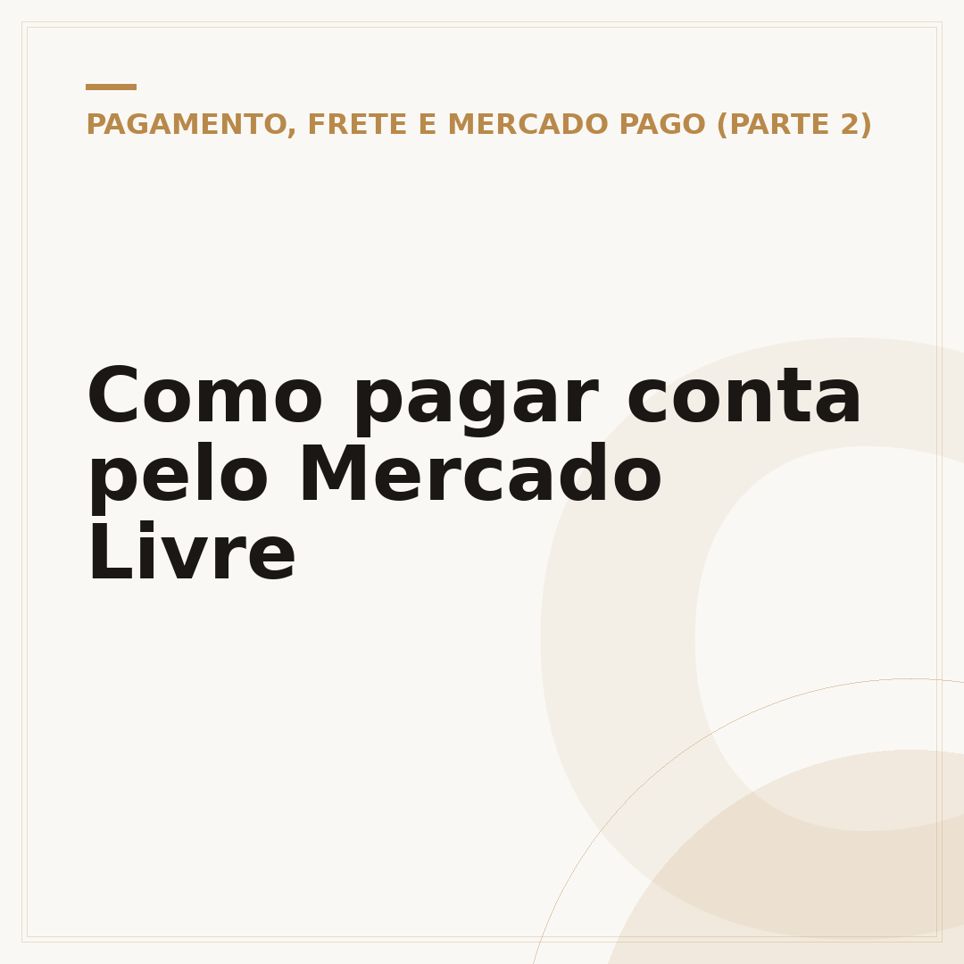 Como pagar conta pelo Mercado Livre