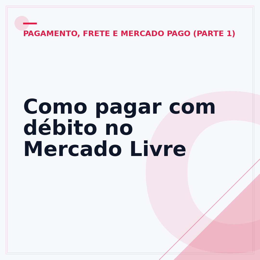 Como pagar com débito no Mercado Livre