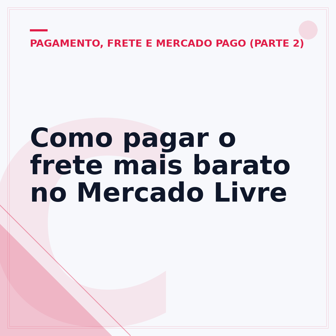 Como pagar o frete mais barato no Mercado Livre
