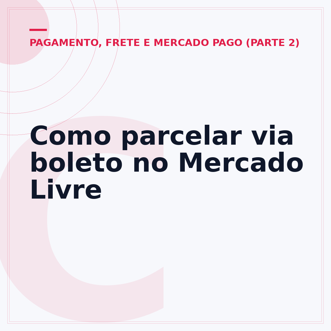 Como parcelar via boleto no Mercado Livre
