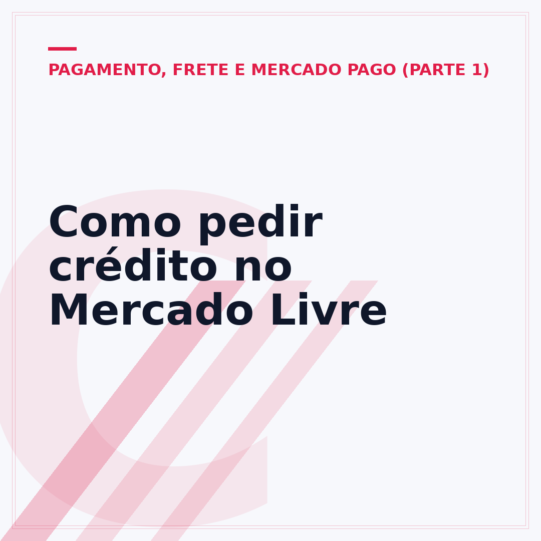 Como pedir crédito no Mercado Livre