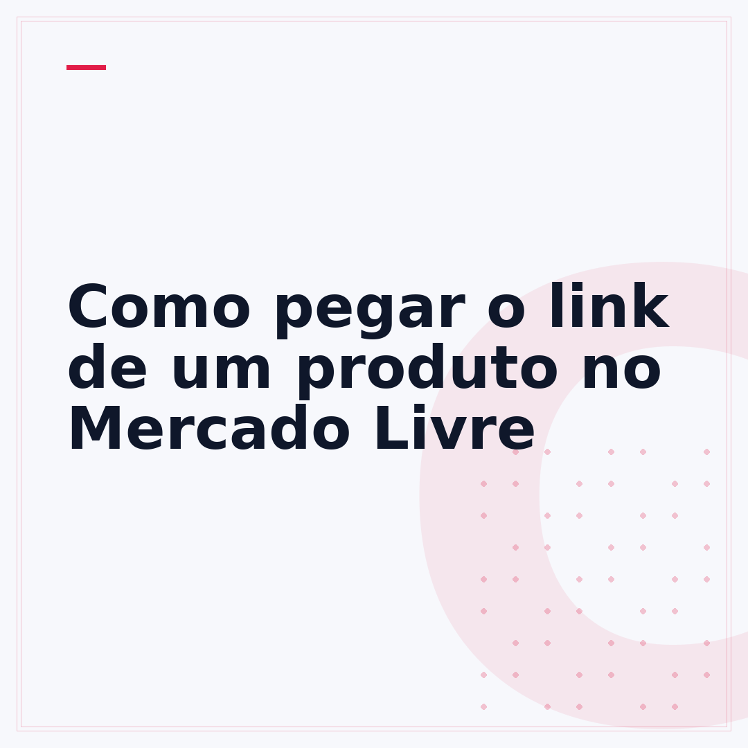 Como pegar o link de um produto no Mercado Livre
