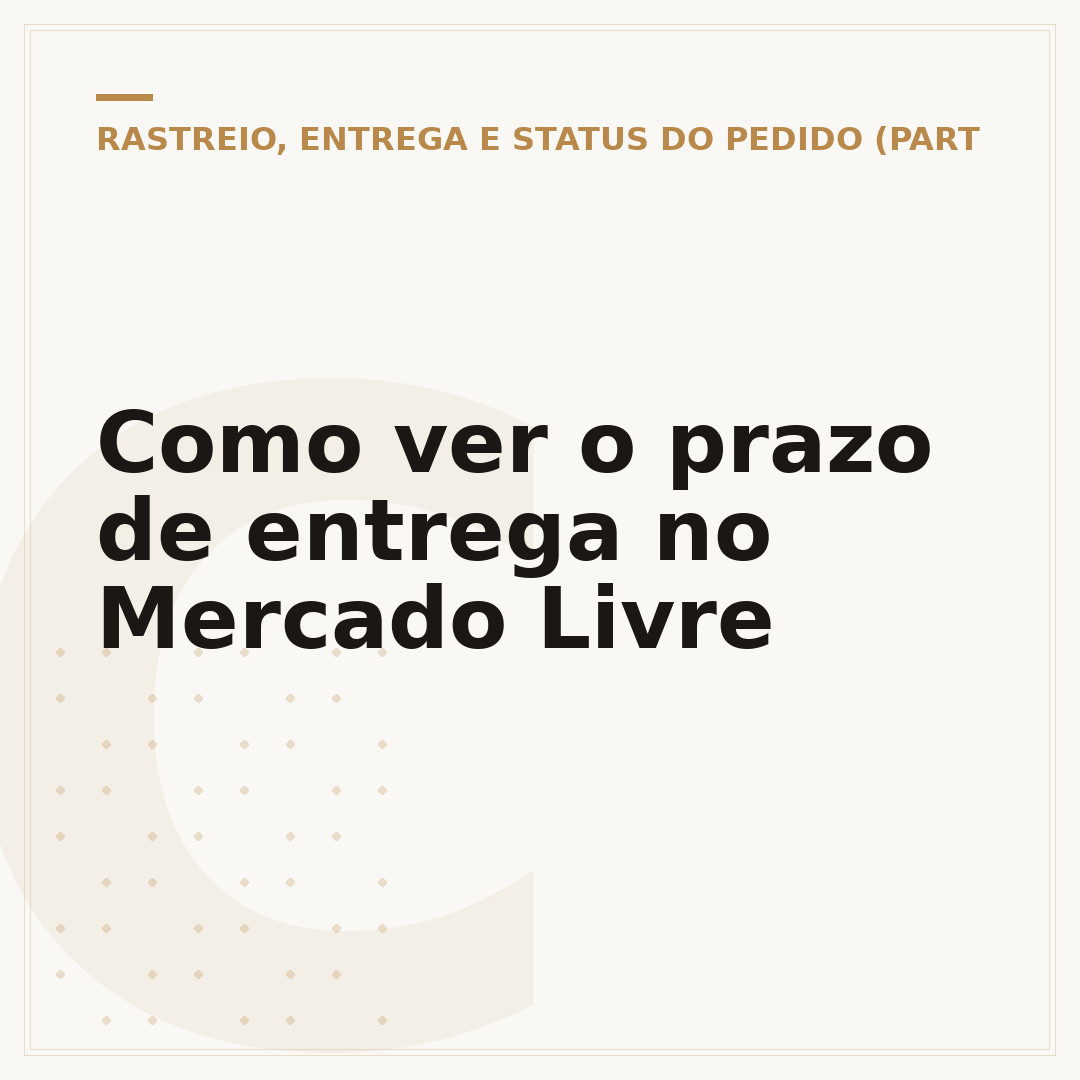 Como ver o prazo de entrega no Mercado Livre