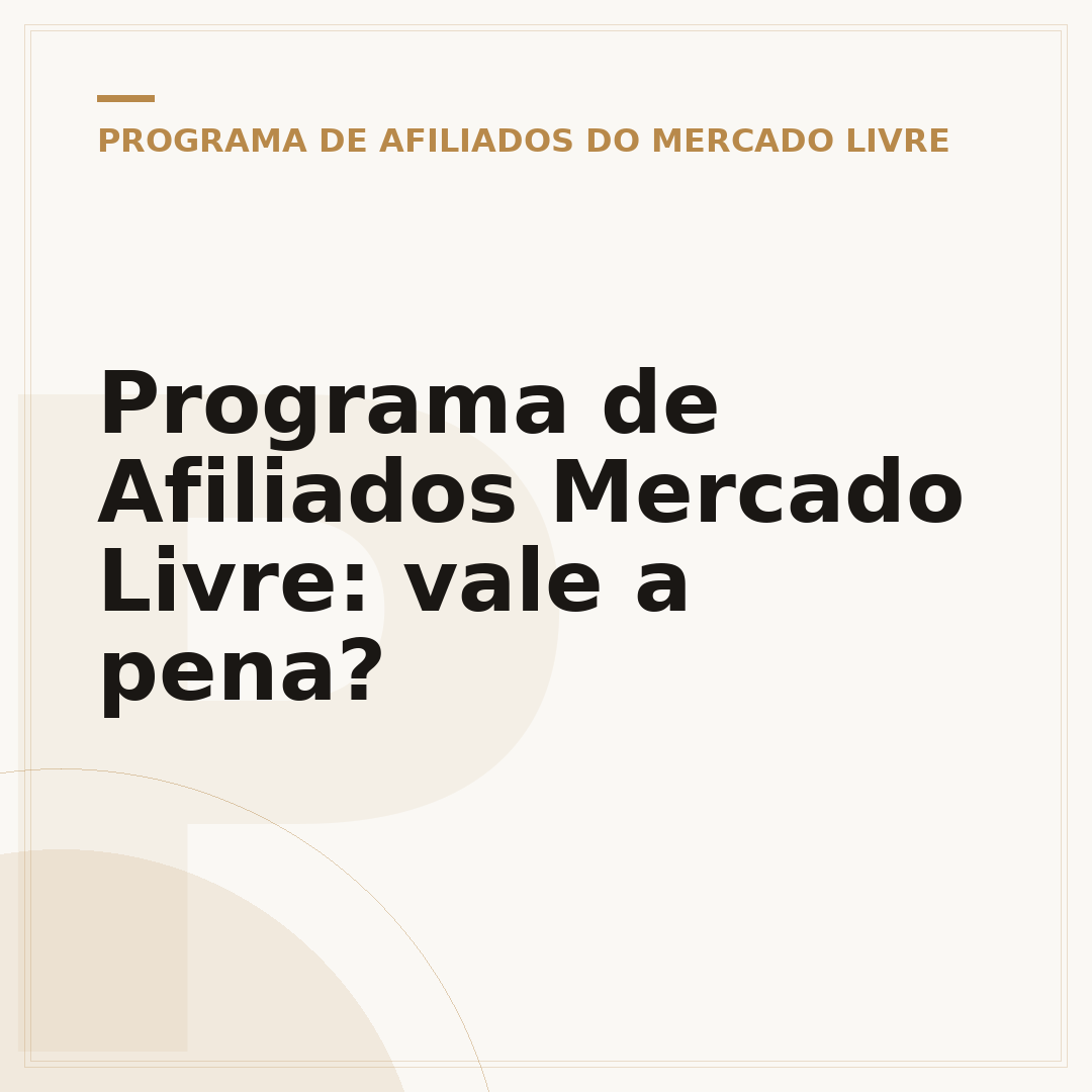Programa de Afiliados Mercado Livre: vale a pena?