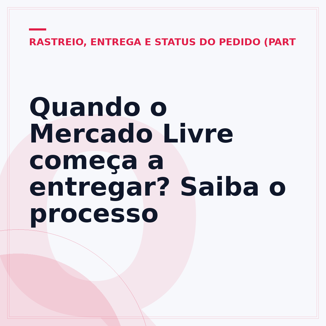Quando o Mercado Livre começa a entregar? Saiba o processo