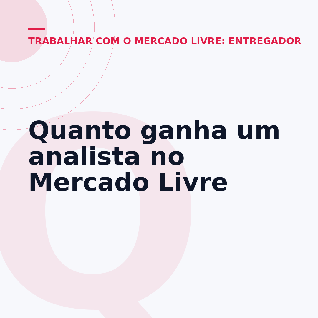 Quanto ganha um analista no Mercado Livre