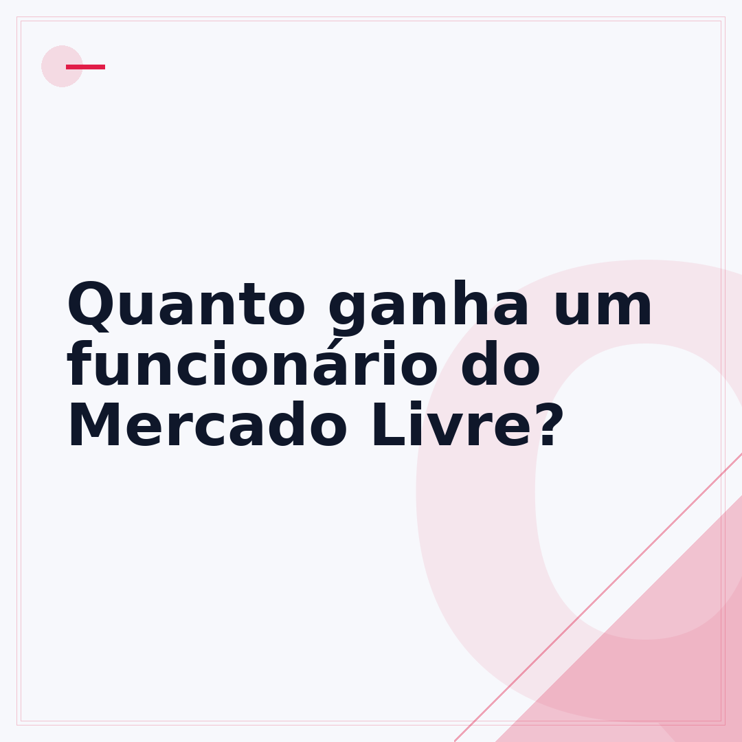 Quanto ganha um funcionário do Mercado Livre?