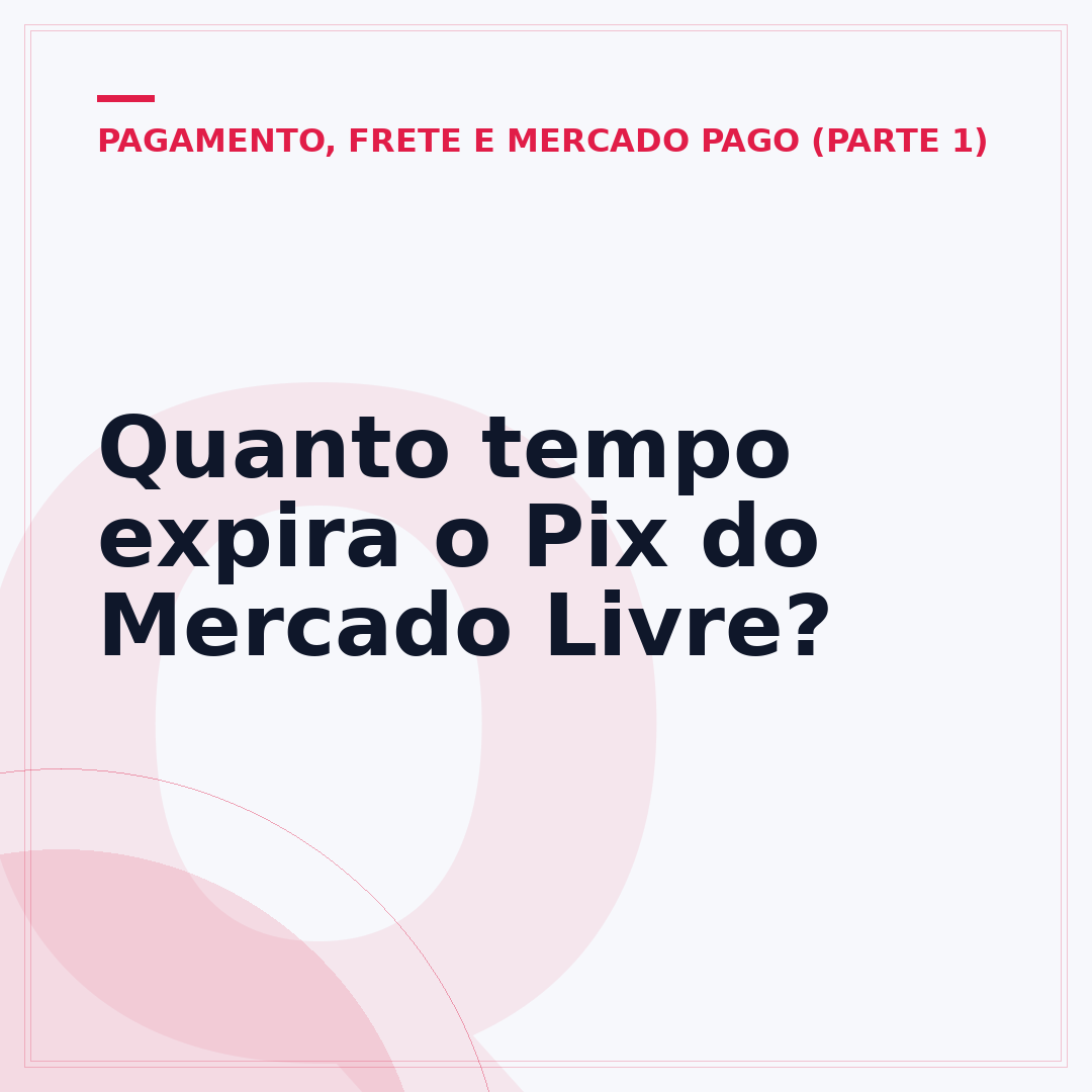Quanto tempo expira o Pix do Mercado Livre?
