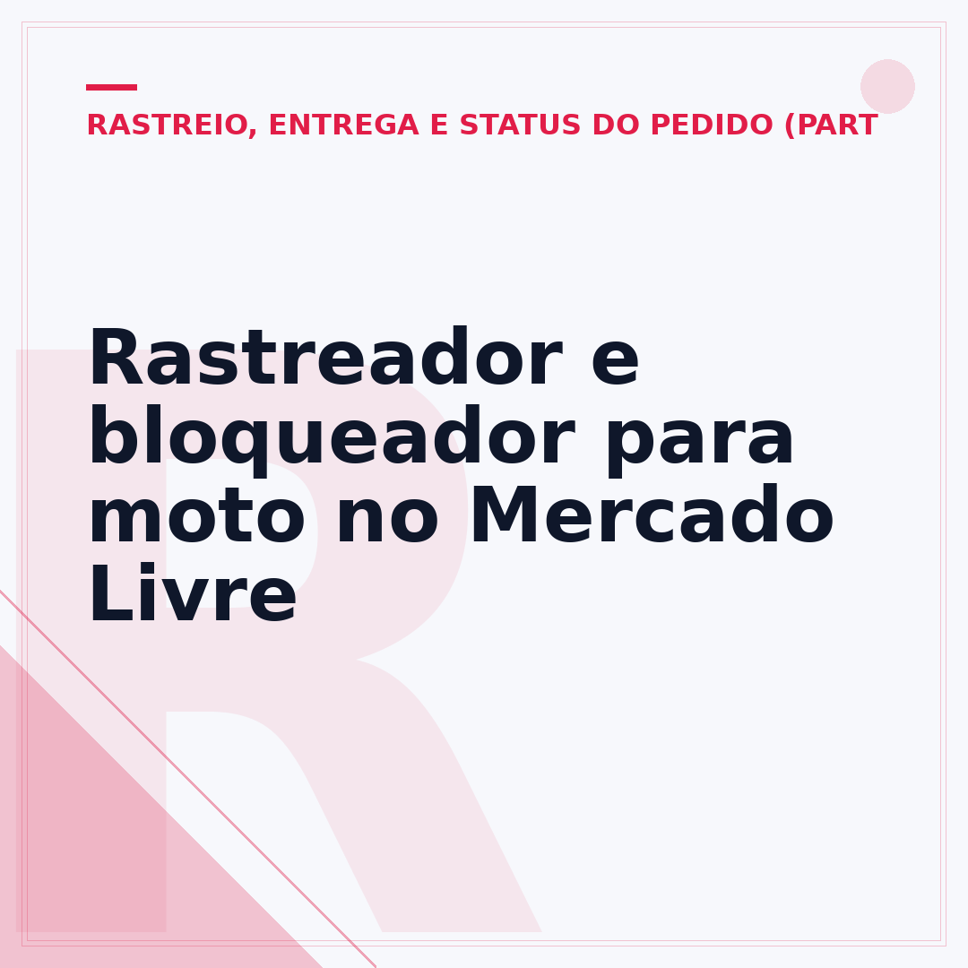 Rastreador e bloqueador para moto no Mercado Livre