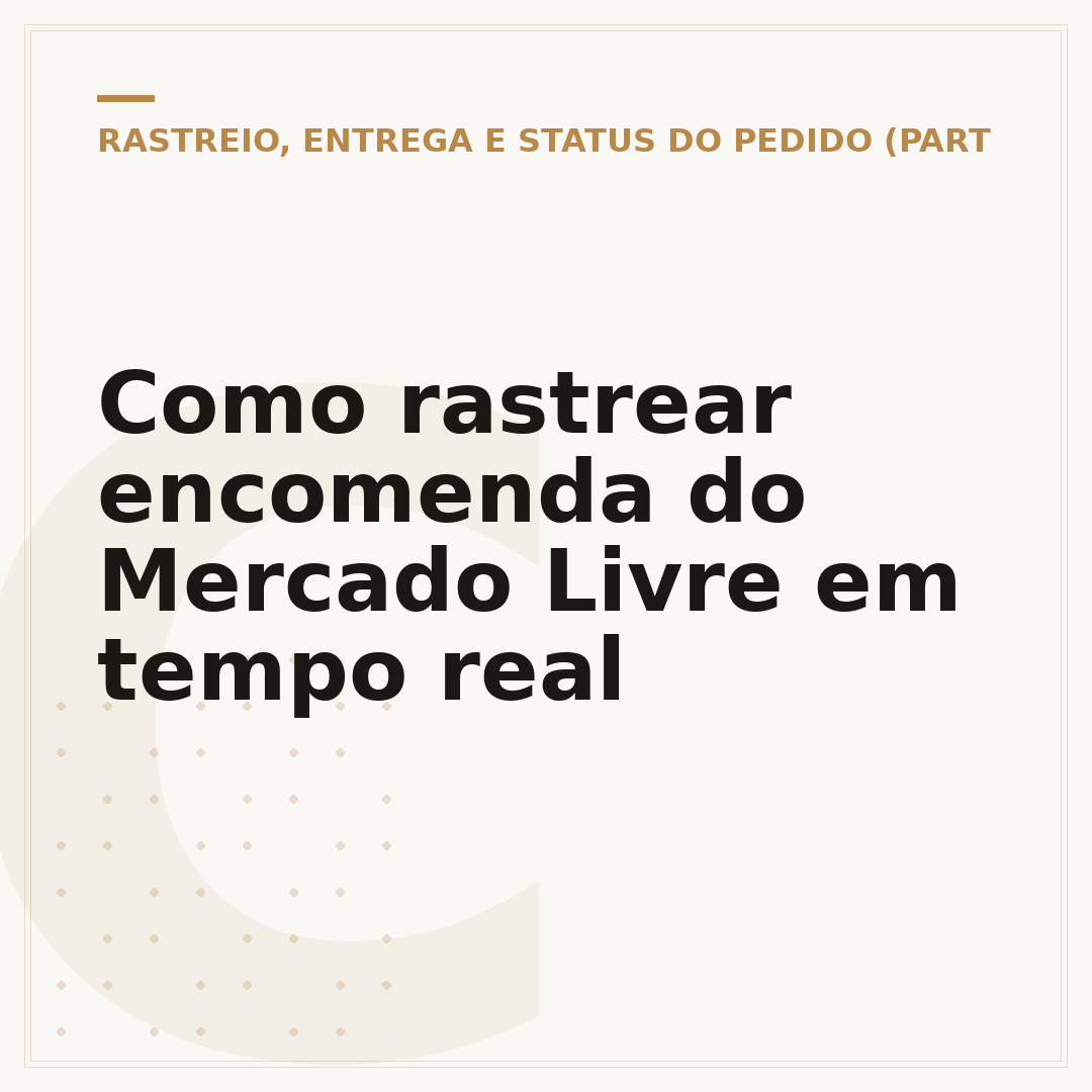Como rastrear encomenda do Mercado Livre em tempo real