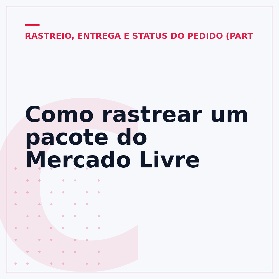 Como rastrear um pacote do Mercado Livre