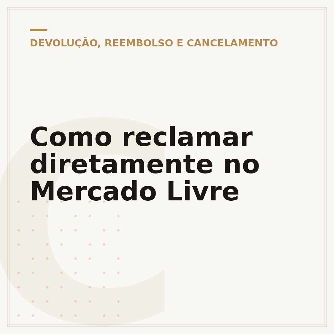 Como reclamar diretamente no Mercado Livre