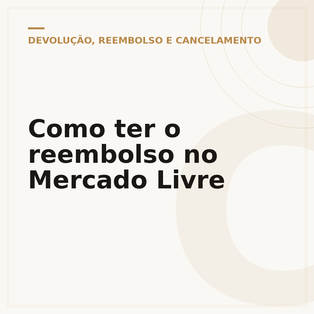 Como ter o reembolso no Mercado Livre