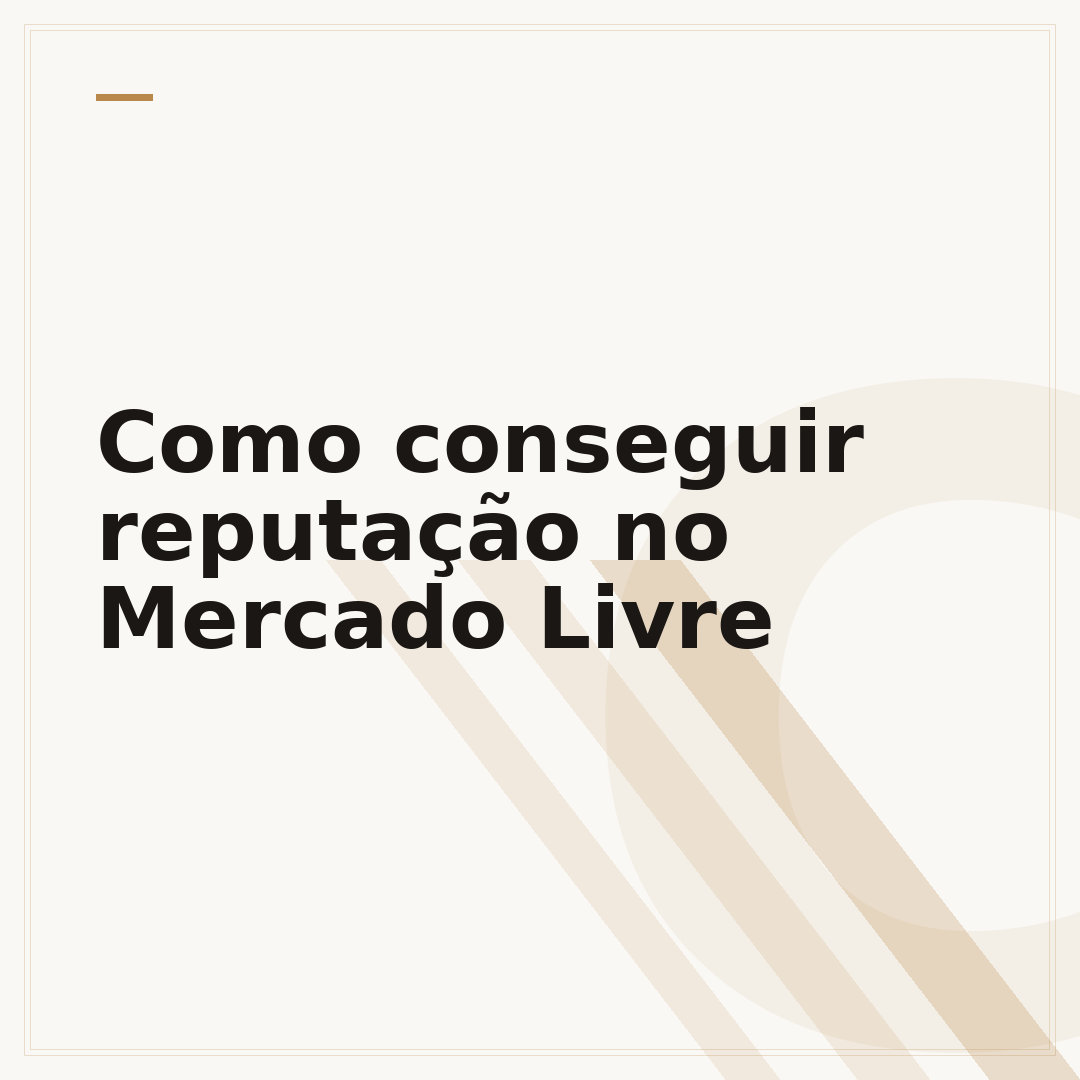 Como conseguir reputação no Mercado Livre