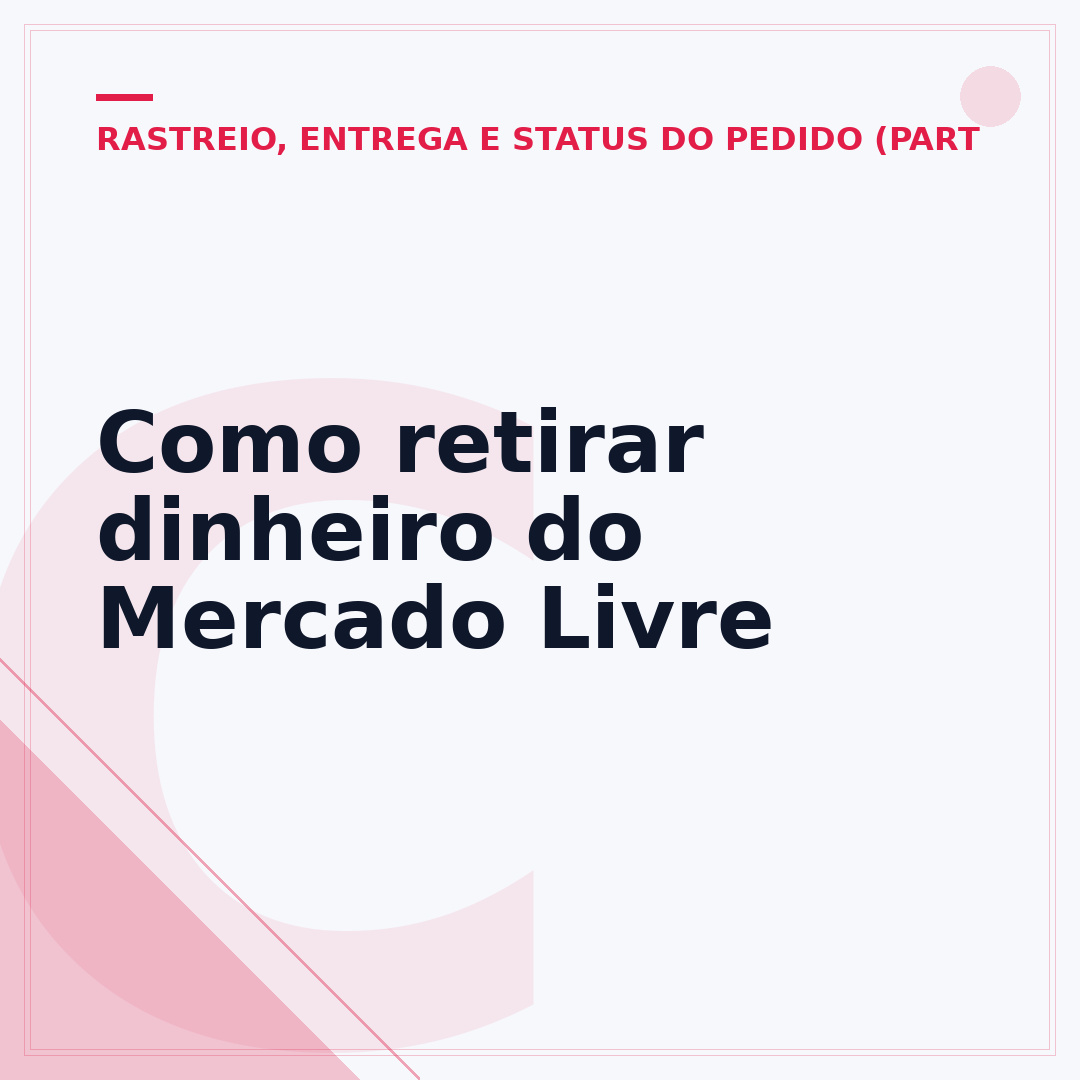 Como retirar dinheiro do Mercado Livre