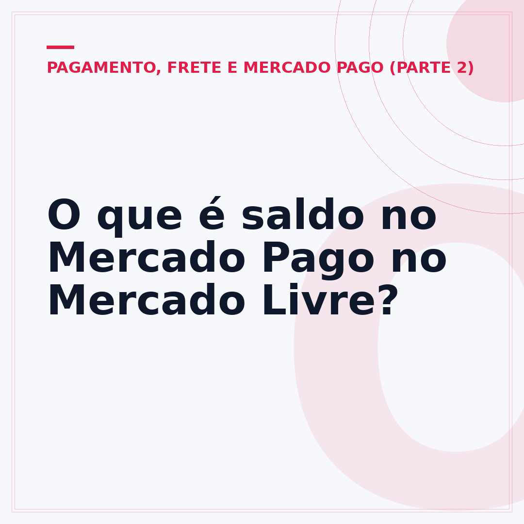 O que é saldo no Mercado Pago no Mercado Livre?