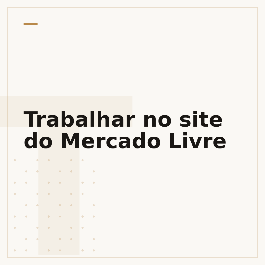 Trabalhar no site do Mercado Livre